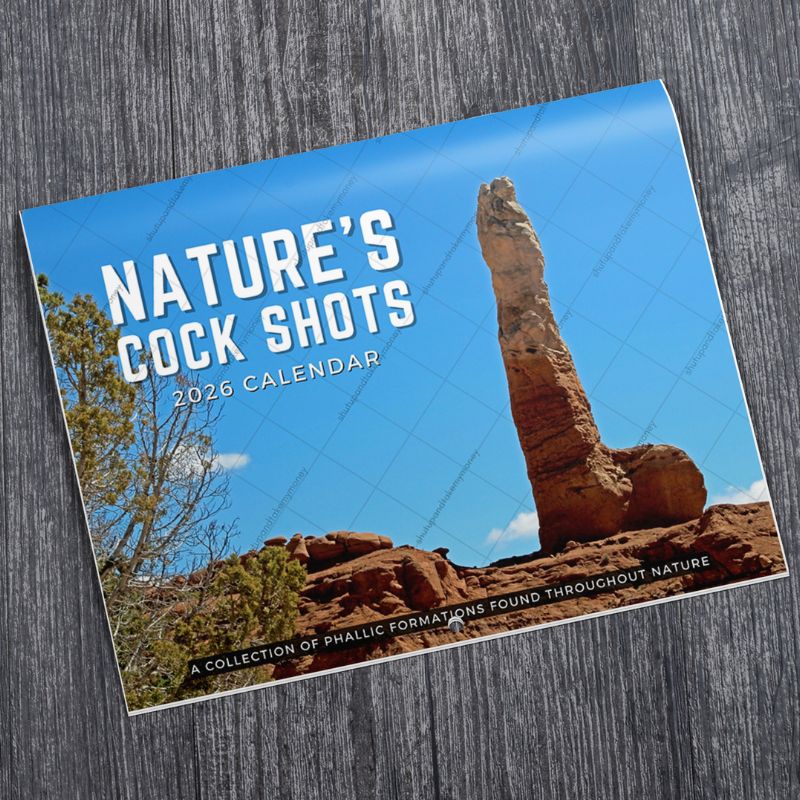 Nature's Cock Shots 2026 Calendar