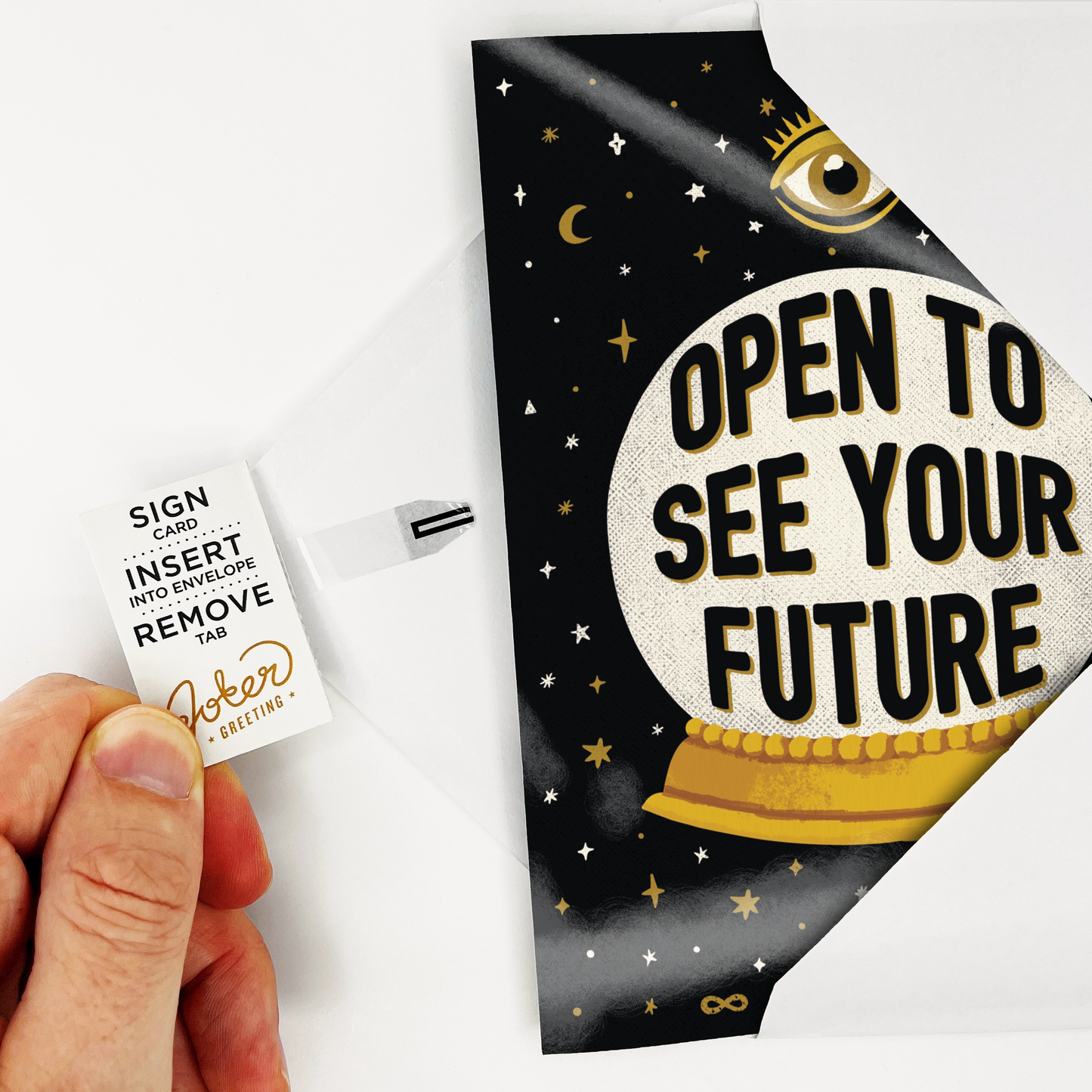 Endless All Occasion Fortune Card with Glitter