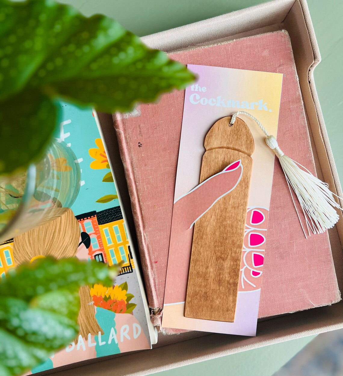 The CockMark Dick Shaped Bookmark