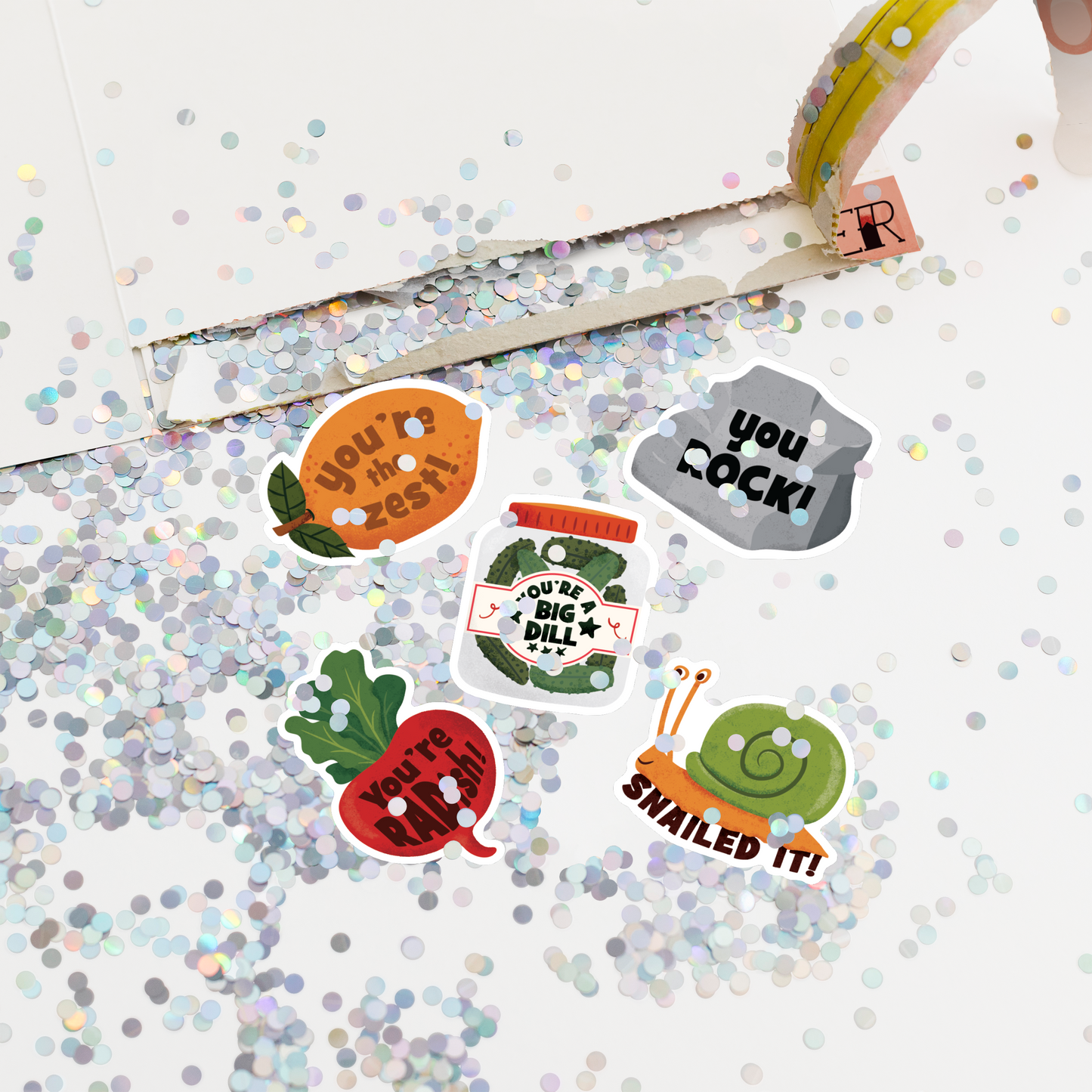 Endless Farting Father's Day Card with Glitter and Stickers Surprise