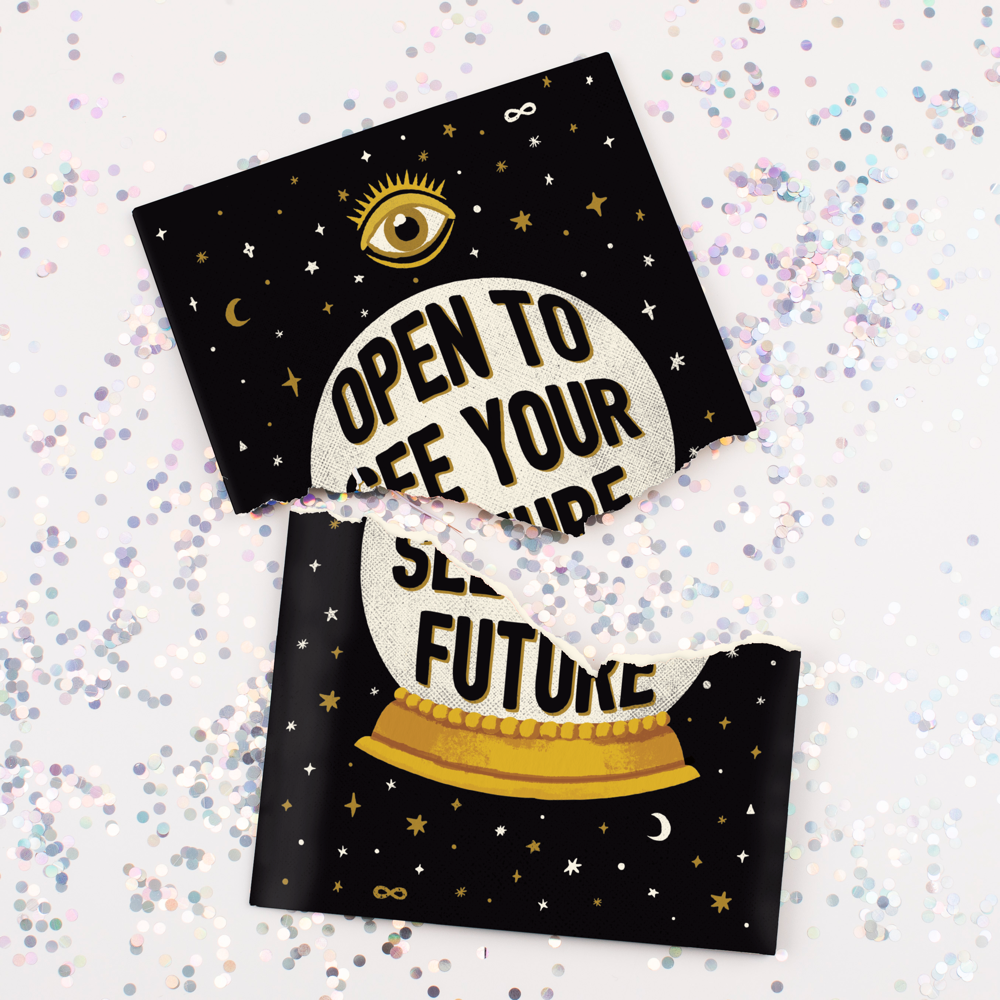 Endless All Occasion Fortune Card with Glitter