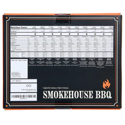 Smokehouse BBQ Gourmet Grilling Spice Set | 10-Set | Glass Bottle Seasonings