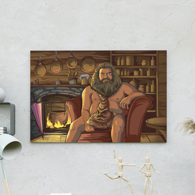 Hot Hagrid Funny Poster 11x17