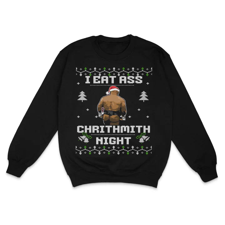 Ugly Chrithmas Custom Printed Sweatshirt
