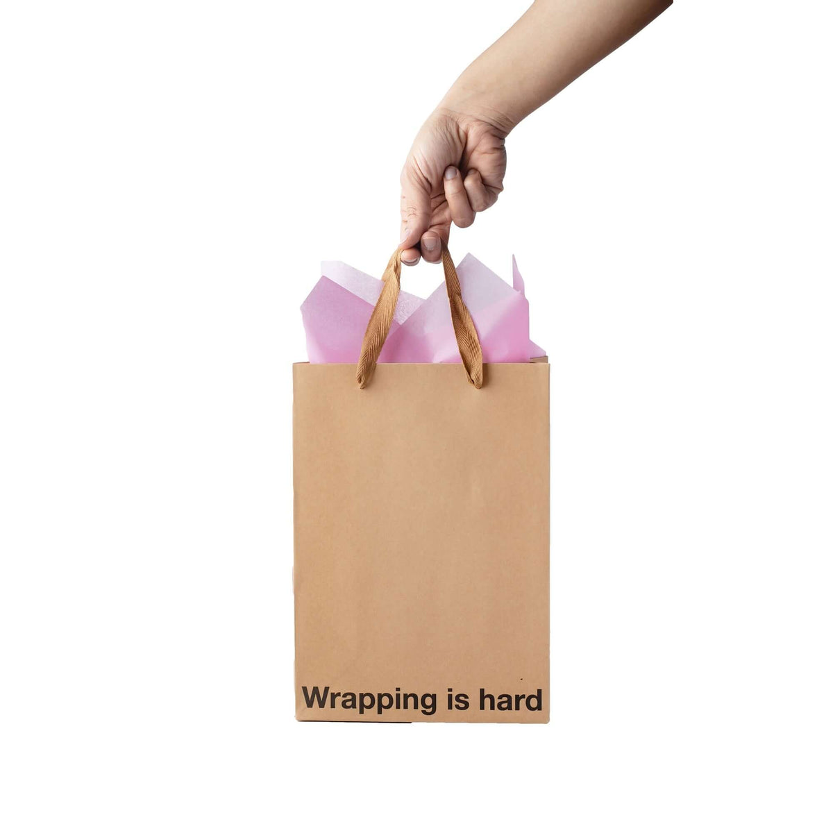 "Wrapping is hard" Gift Bag