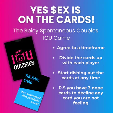 IOU Quickies