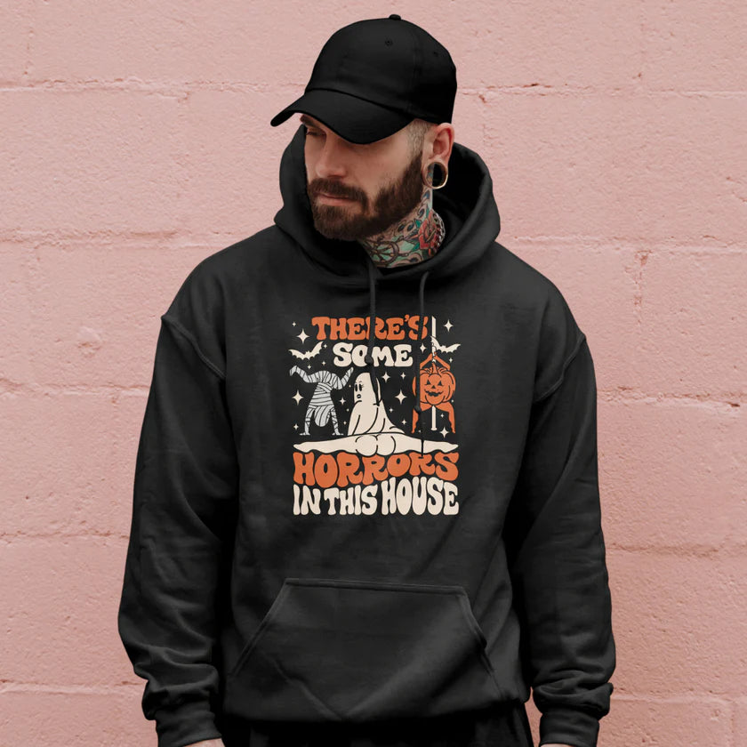 There's Some Horror In This House Halloween Apparel