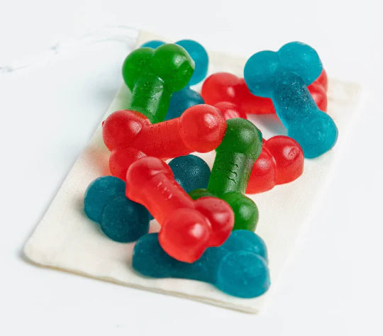 Gummy Christmas Bag of Dicks