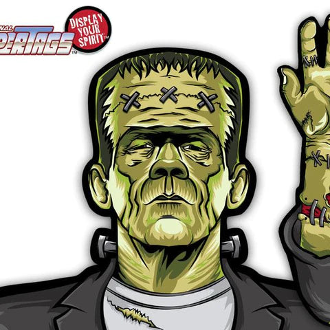 Frankenstein Waving WiperTag with Decal