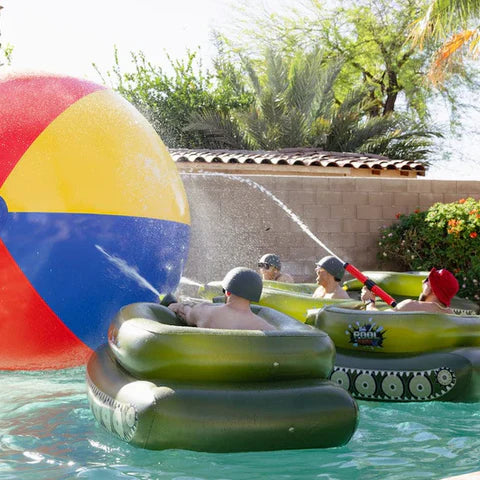 The Original Pool Punisher + Water Cannon by Float Factory