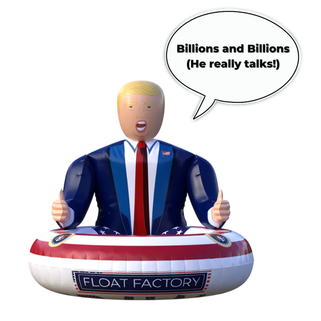 Talking Trump Hunk by Float Factory