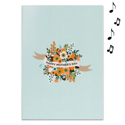 Endless Crying Baby Prank Mother's Day Card With Glitter