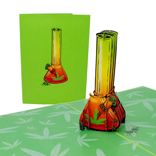 Rasta Bong 3D Drug Card