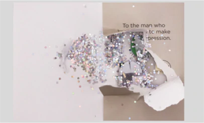 Endless Father's Day Farts With Glitter Prank Card