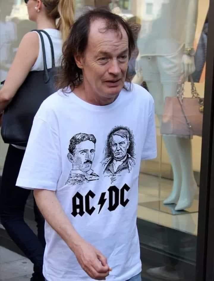 ACDC Tesla Edison Shirt