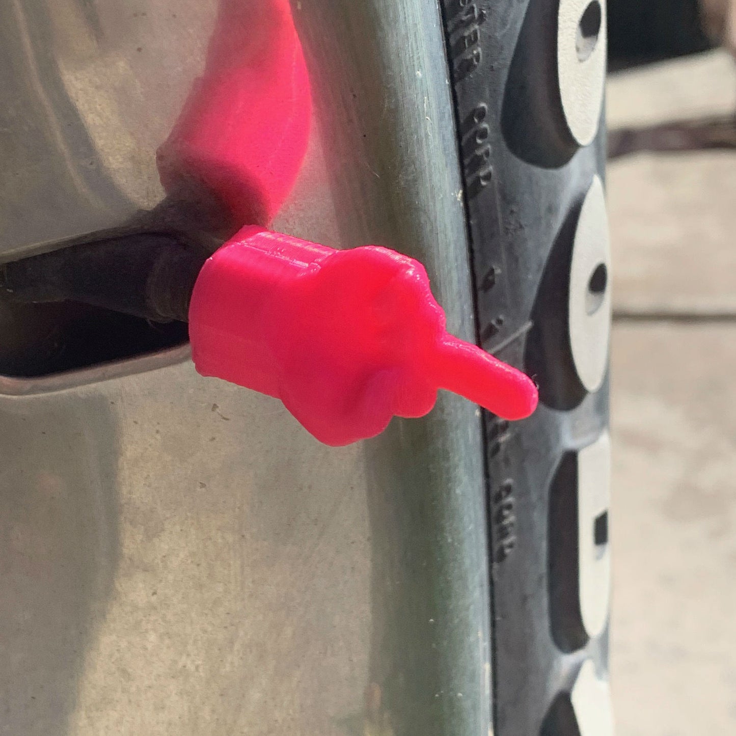 Tirecockz Middle Finger Valve Cap Cover