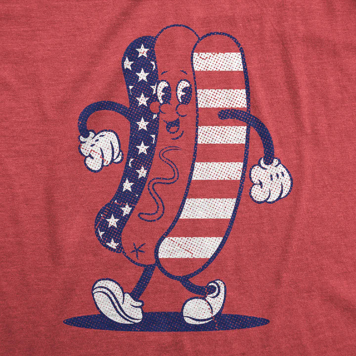 Fourth of July Hotdog Men's T-Shirt