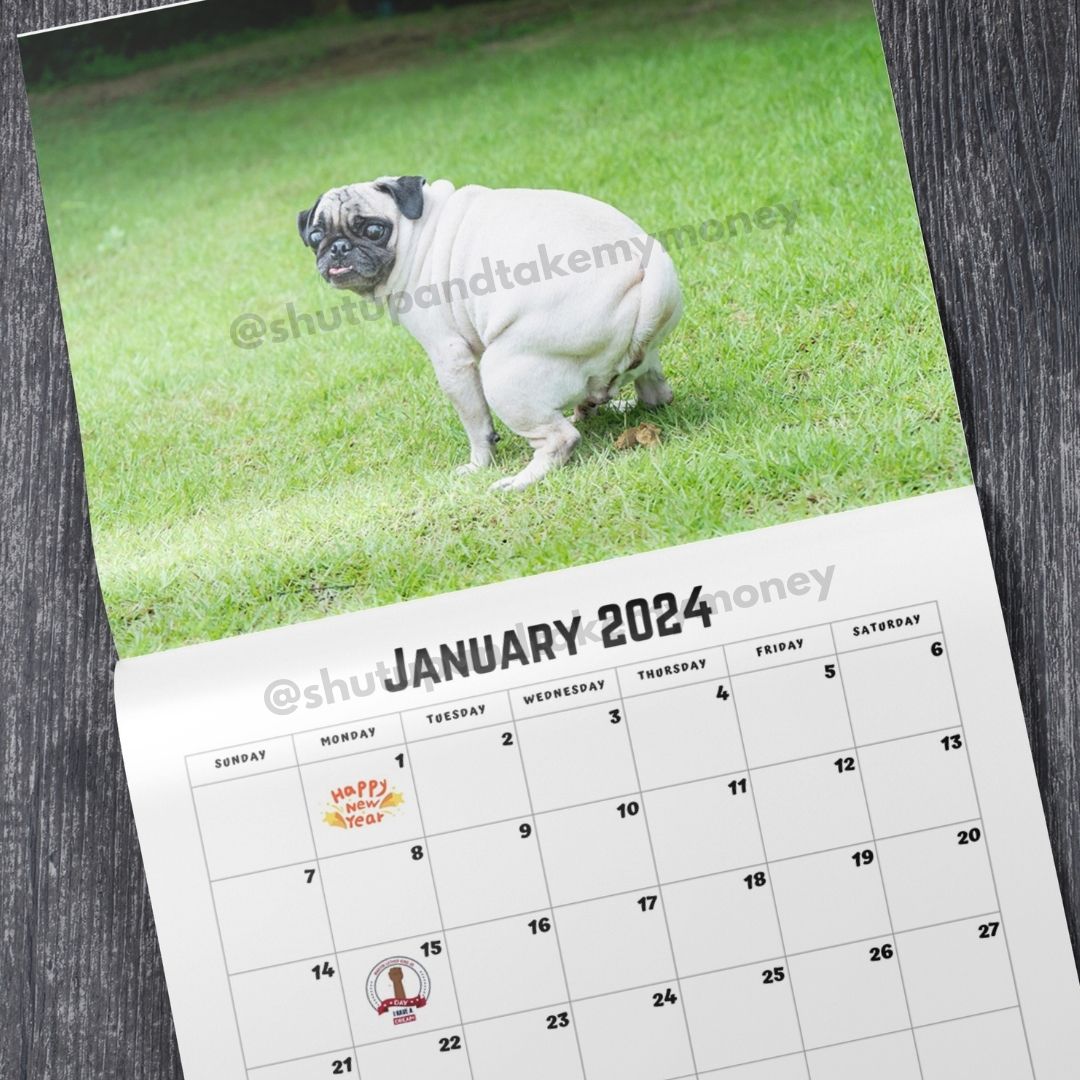 Cute Puppies 2024 Prank Calendar TireCockz   2 916847bb 6250 4573 8ec7 C041295cb959 