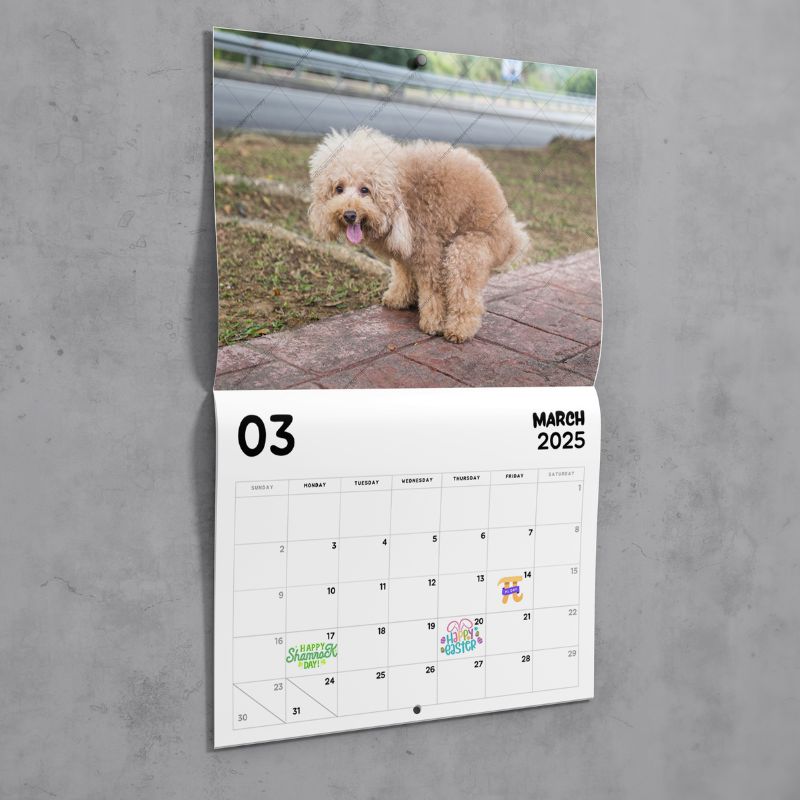 Cute Puppies 2025 Prank Calendar (PRE-ORDER)