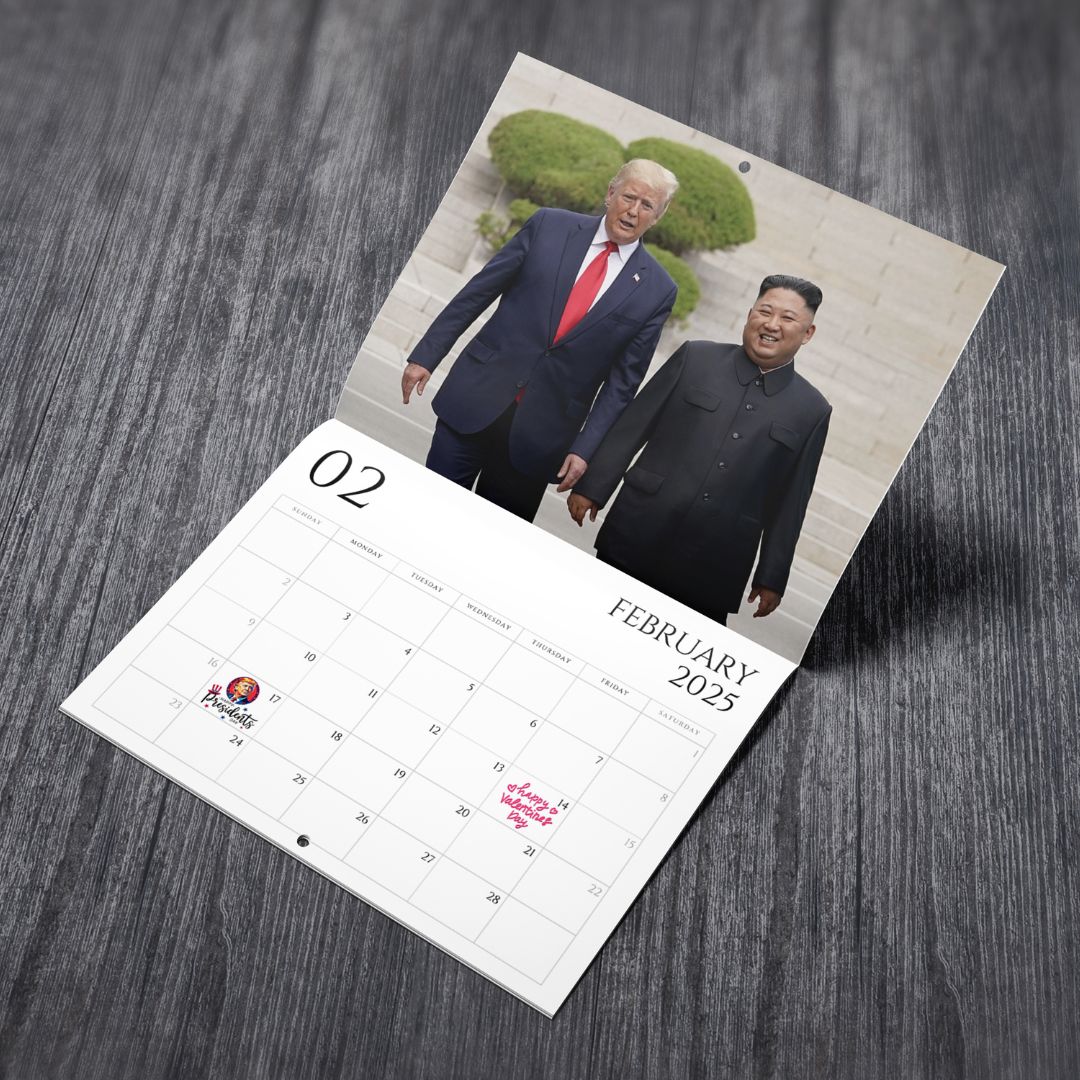 Make Calendars Great Again: Donald J. Trump 2025 Calendar