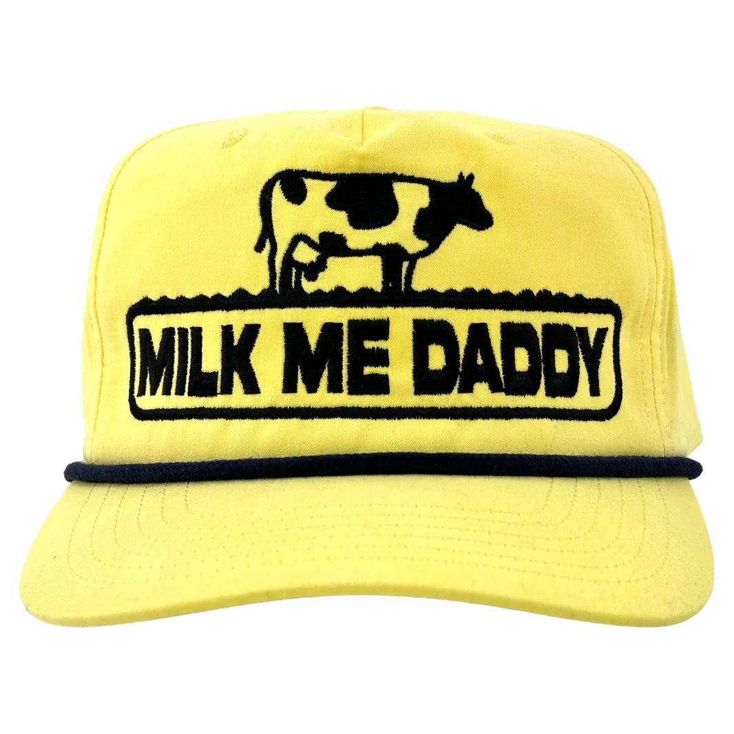 Milk Me Daddy Hat Custom Embroidered