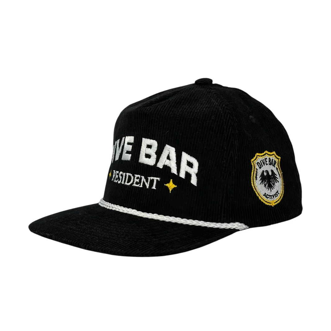 Dive Bar Resident Hat Custom Embroidered