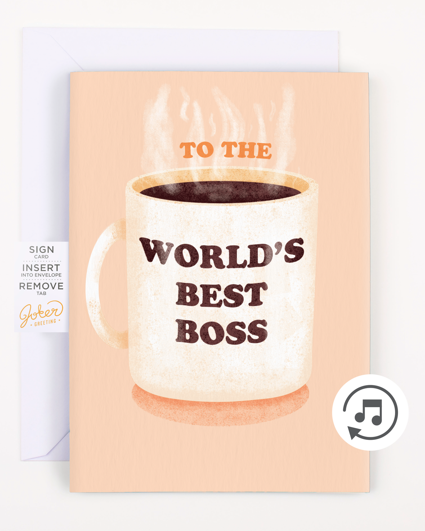 Endless Best Boss Card With Glitter