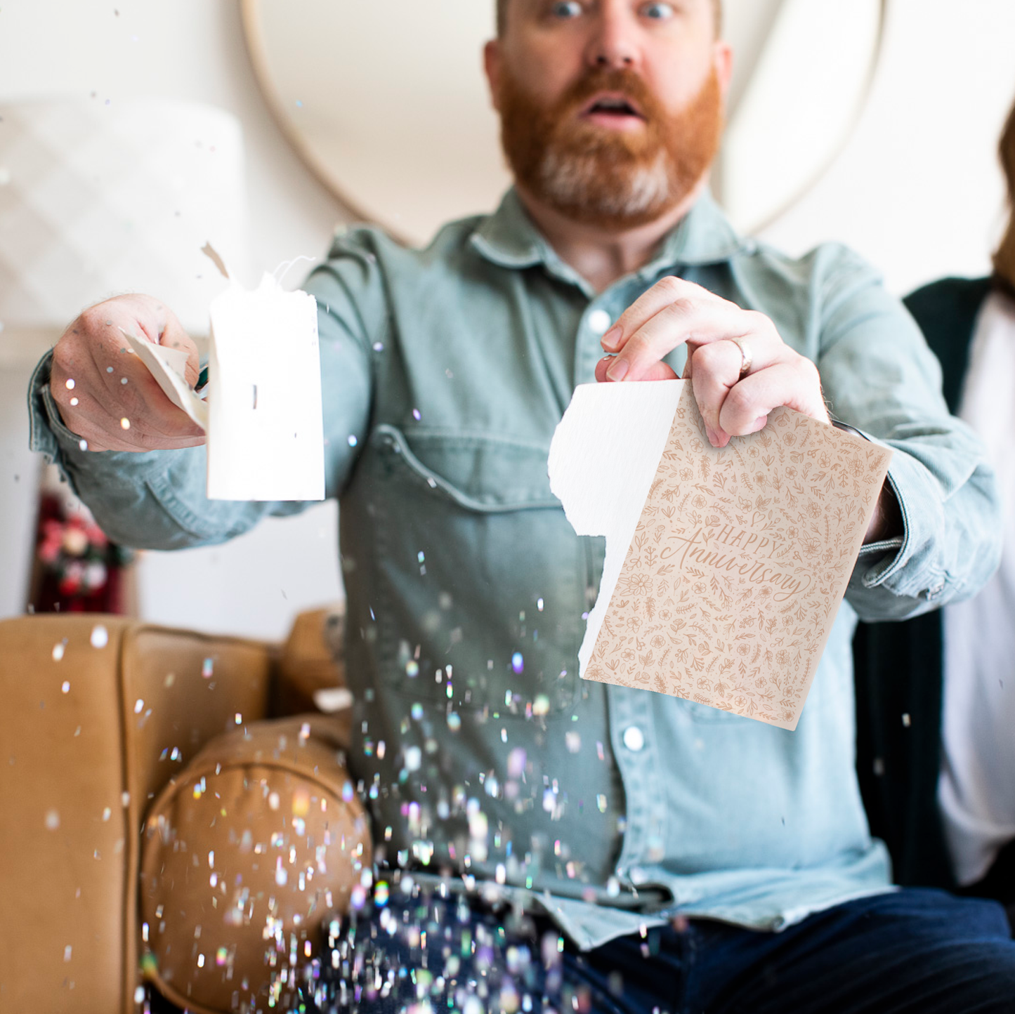 Endless Anniversary Card with Glitter