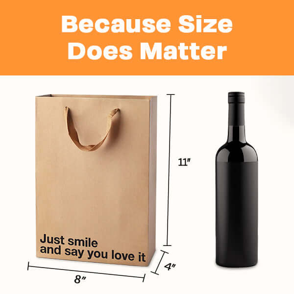 "Just Smile and Say You Love it" Gift Bag