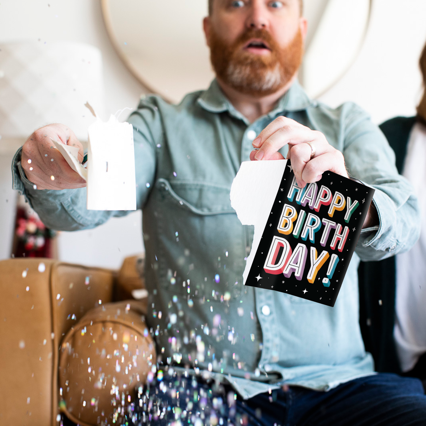 Endless Birthday Recordable Card with Glitter