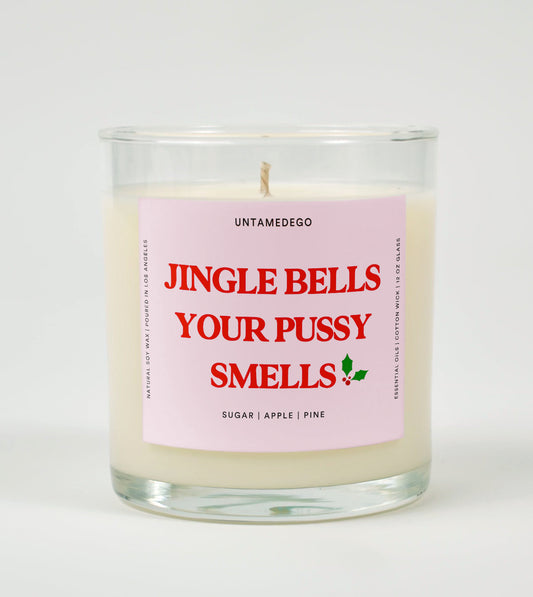 Jingle Bells Your Pussy Smells | Funny Candle
