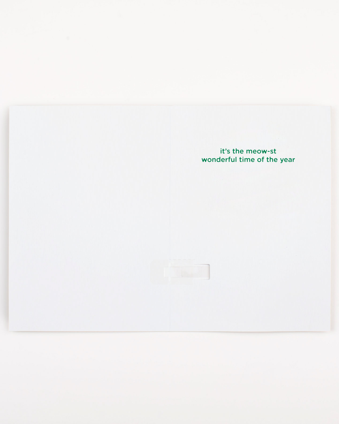 Endless Happy Holidays Card with Glitter