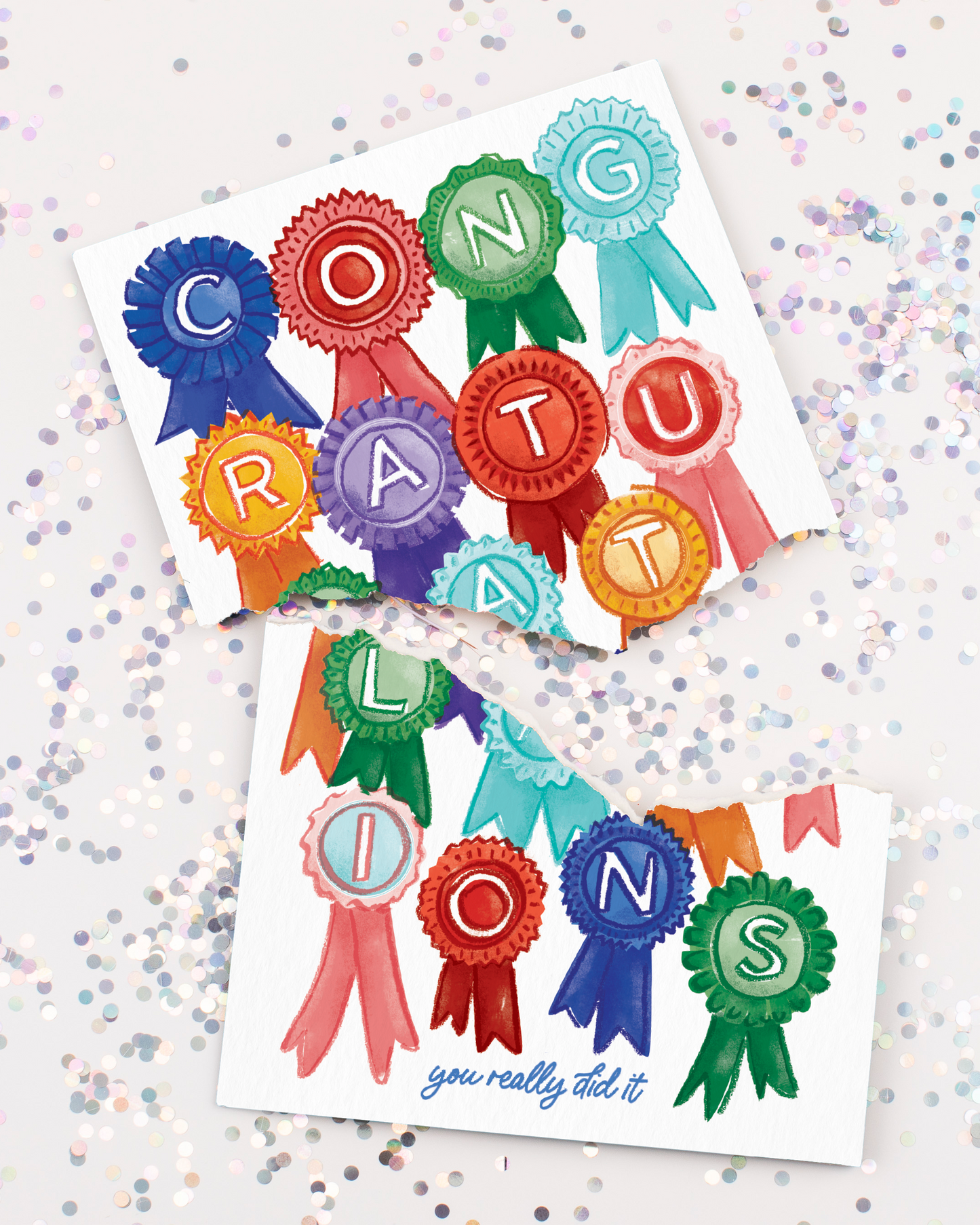 Endless Congratulations with Glitter