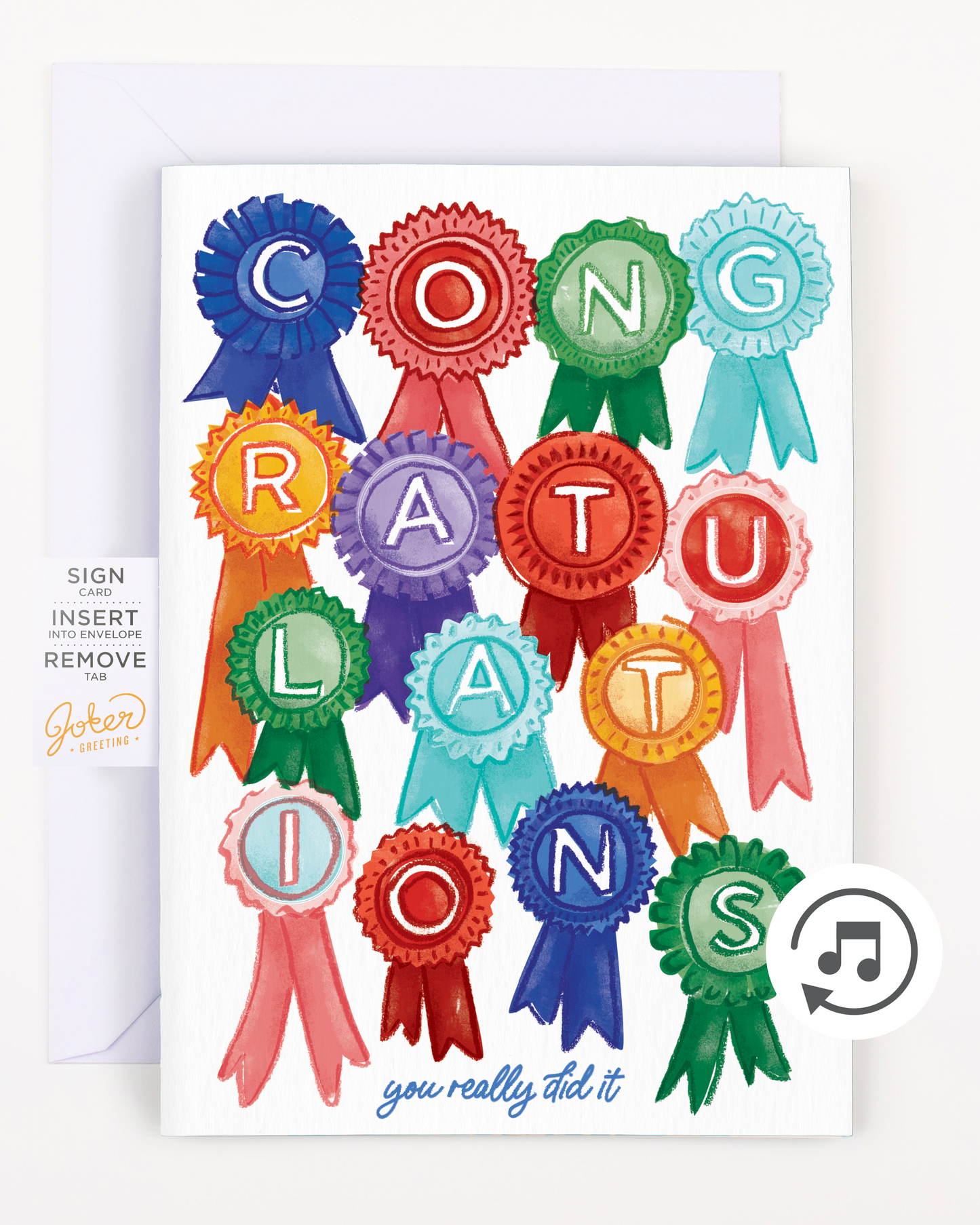 Endless Congratulations with Glitter