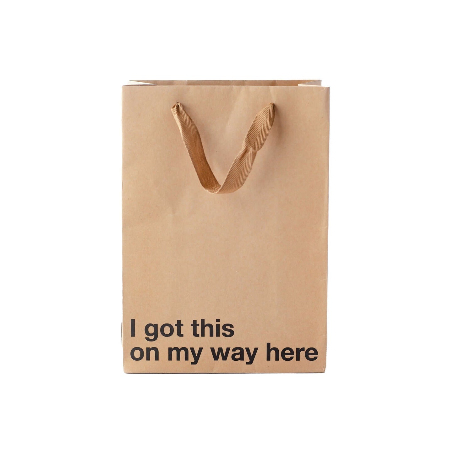 "I Got This On My Way Here" Gift Bag