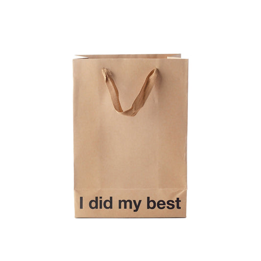 "I did my best" Gift Bag