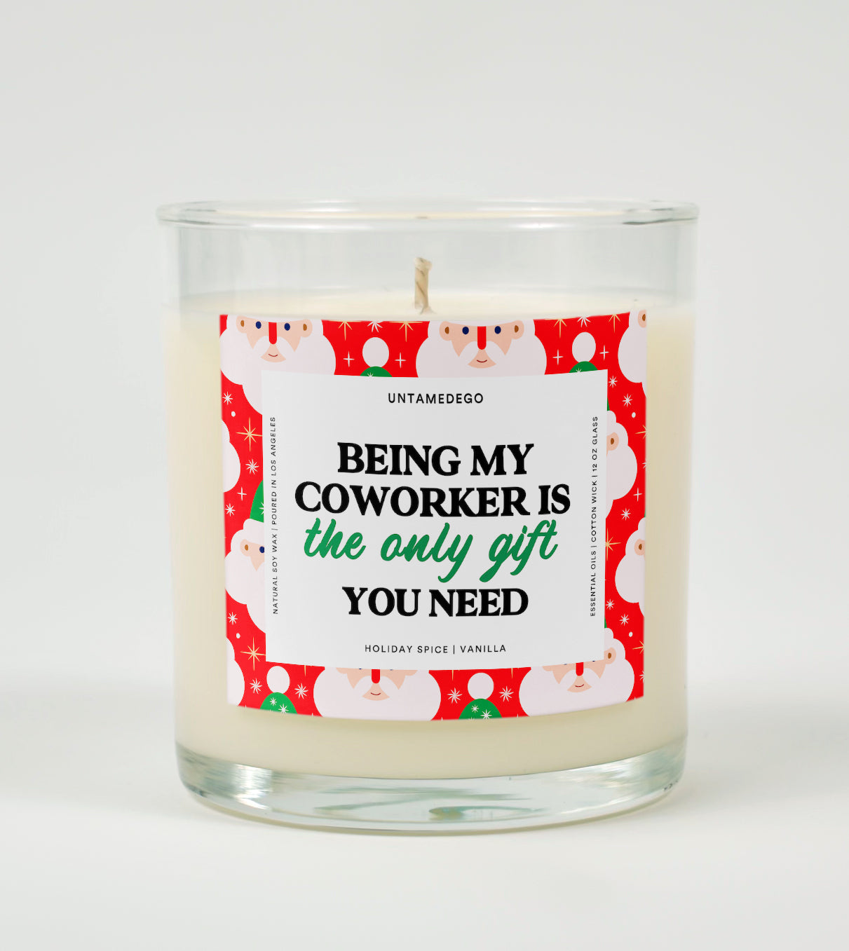 Being My Coworker Is the Only Gift You Need | Funny Christmas Candle