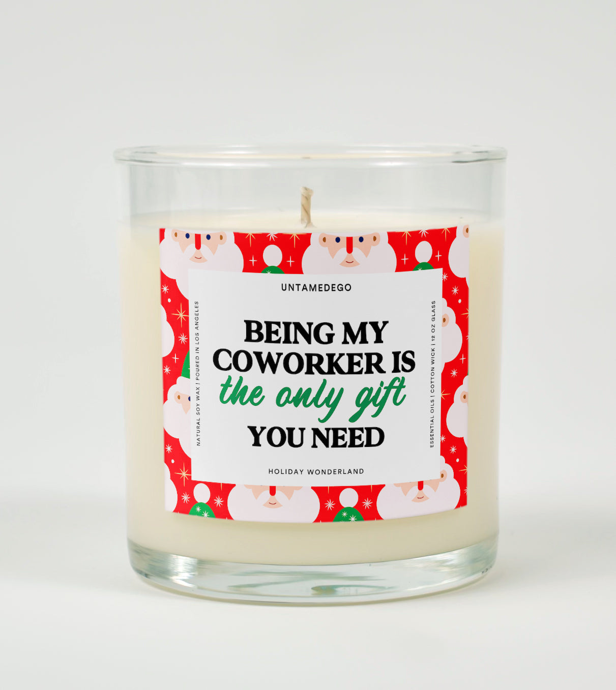 Being My Coworker Is the Only Gift You Need | Funny Christmas Candle