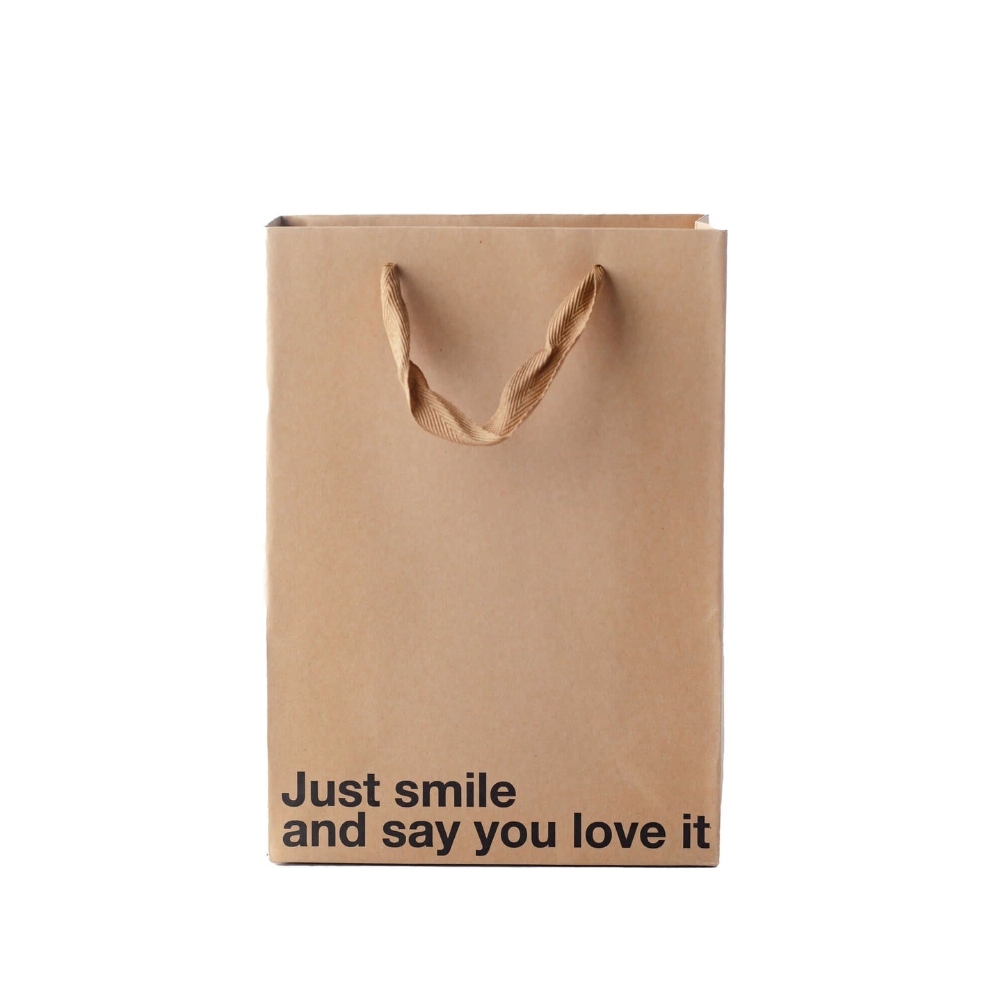 "Just Smile and Say You Love it" Gift Bag