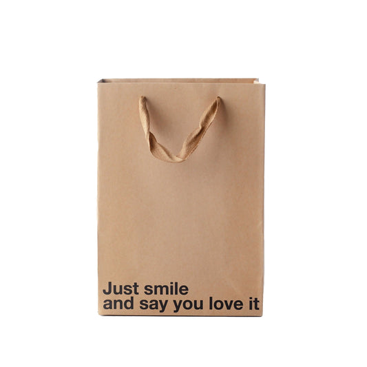 "Just Smile and Say You Love it" Gift Bag