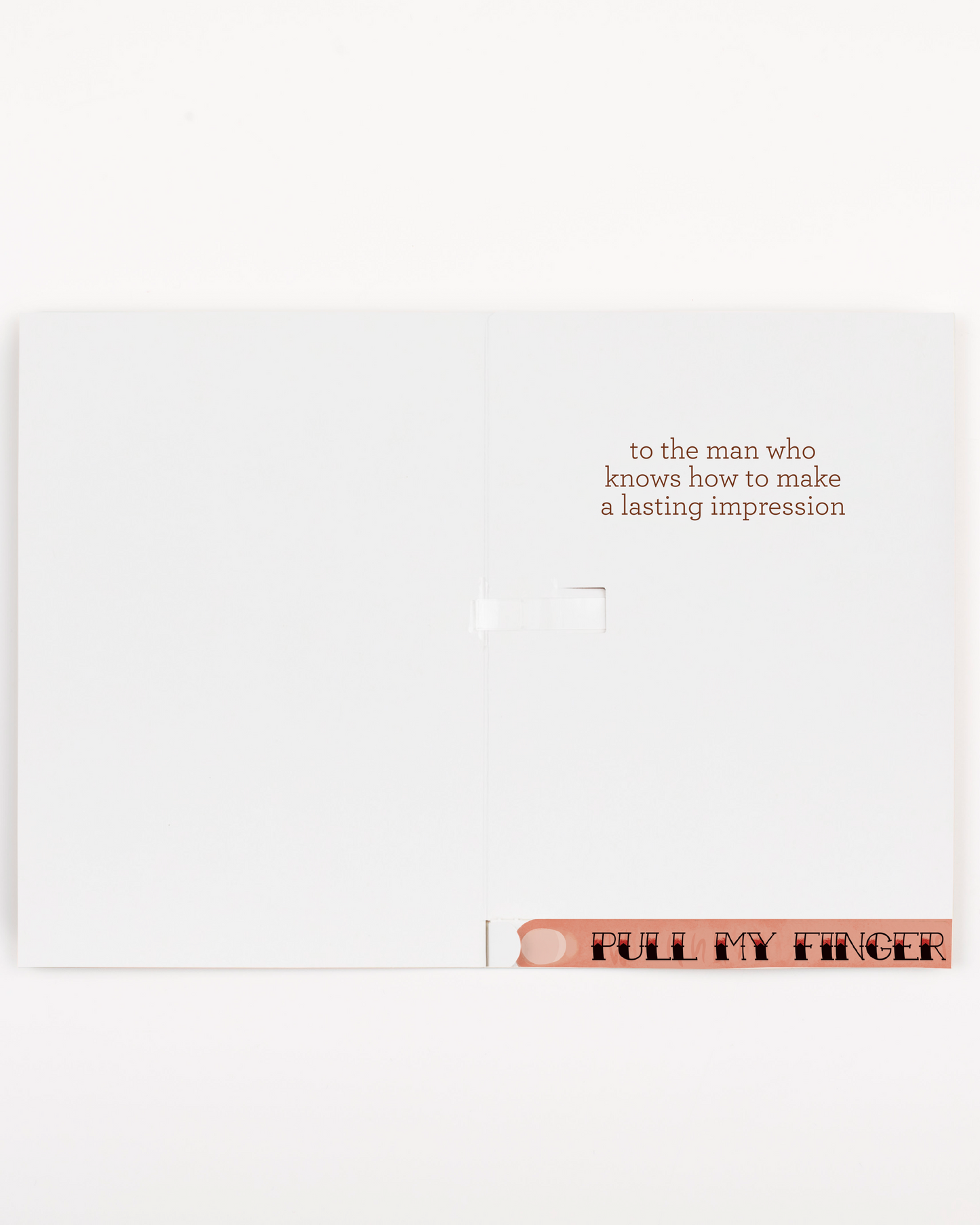 Endless Fart Father's Day Card – Pull My Finger Surprise