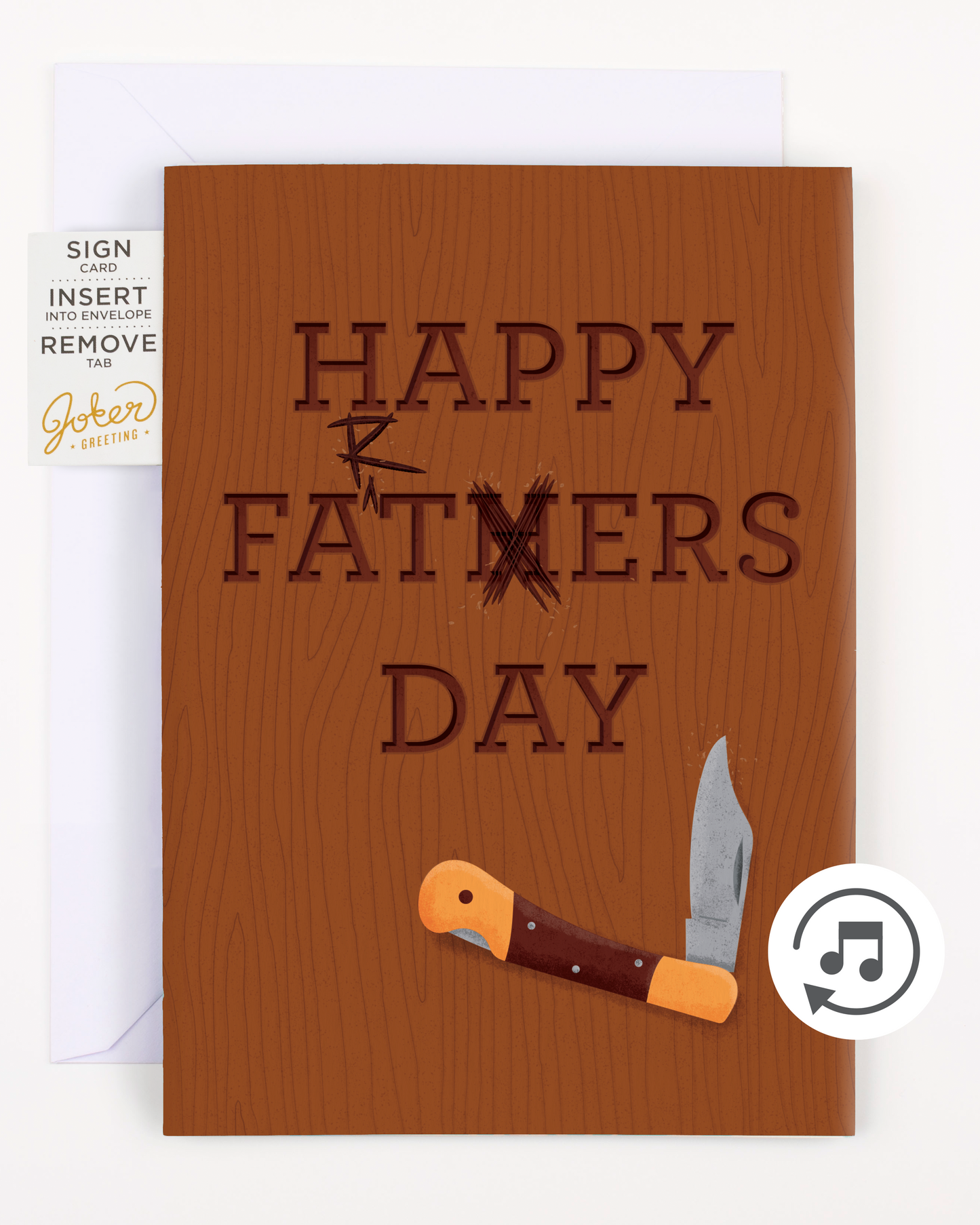 Endless Fart Father's Day Card – Pull My Finger Surprise