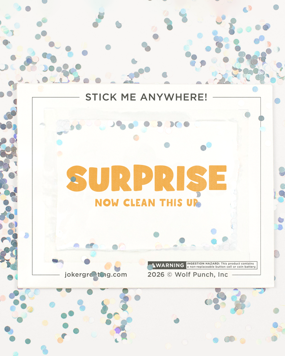 Hide & Prank Cricket Glitter Trap