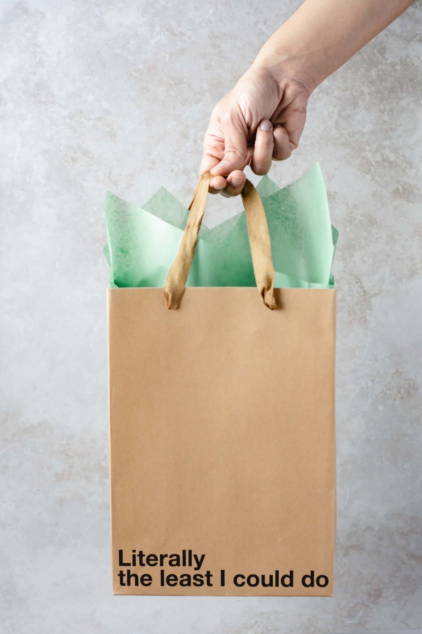 "Literally the least I could do" Gift Bag