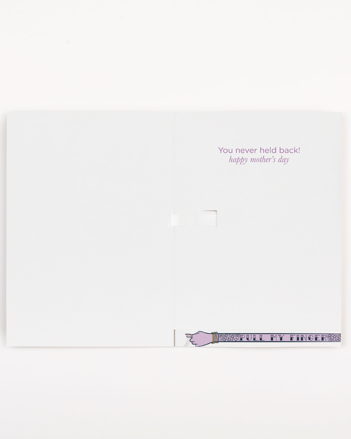 Endless Mother's Day Fart Card with Pull Surprise