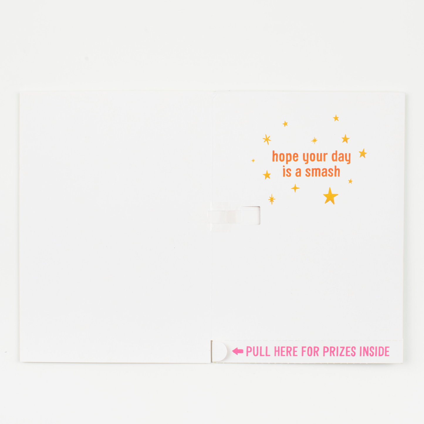 Endless Piñata Birthday Card with Glitter and Sticker Surprise