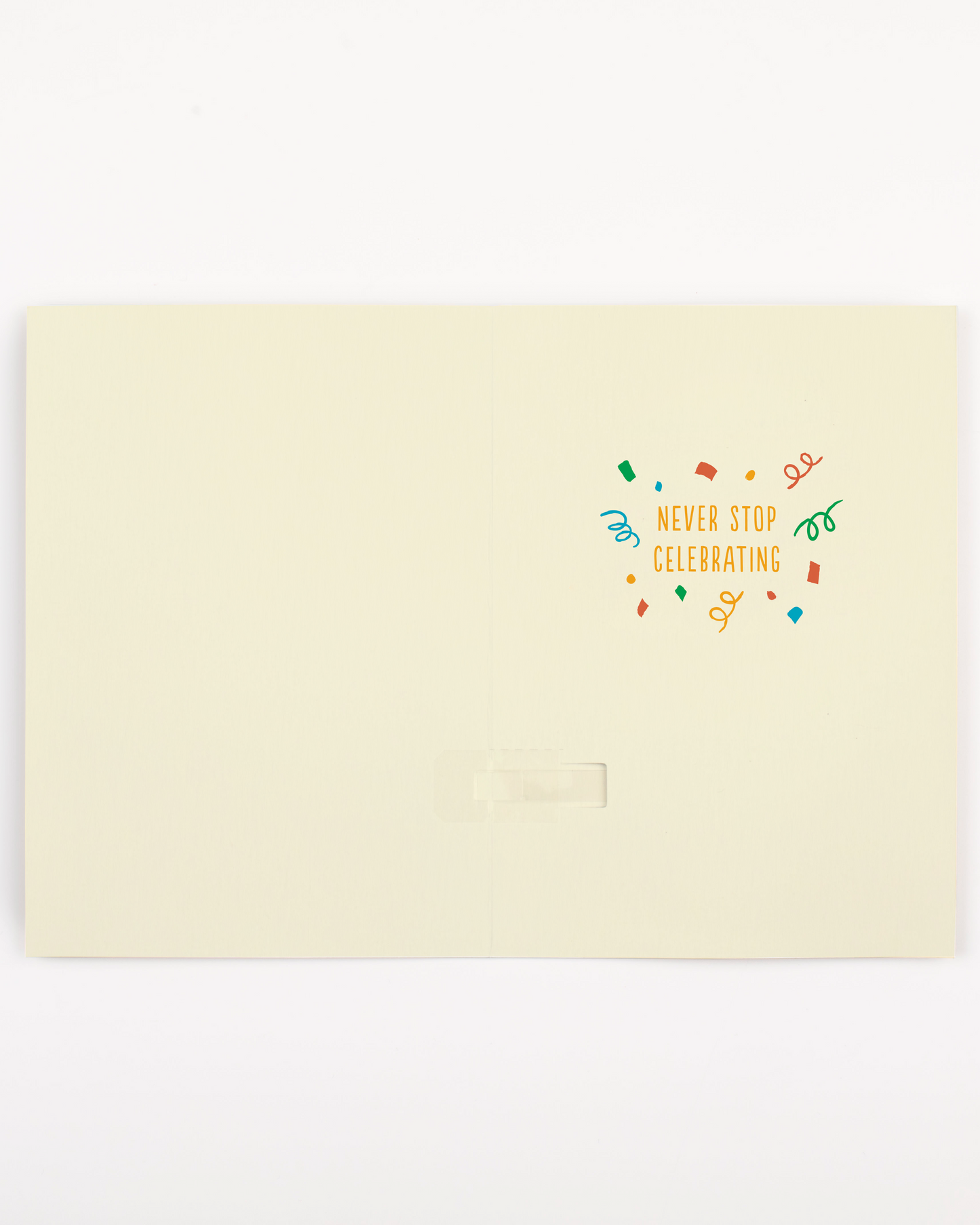 Endless "Never Gonna Give You Up" Birthday Card with Glitter