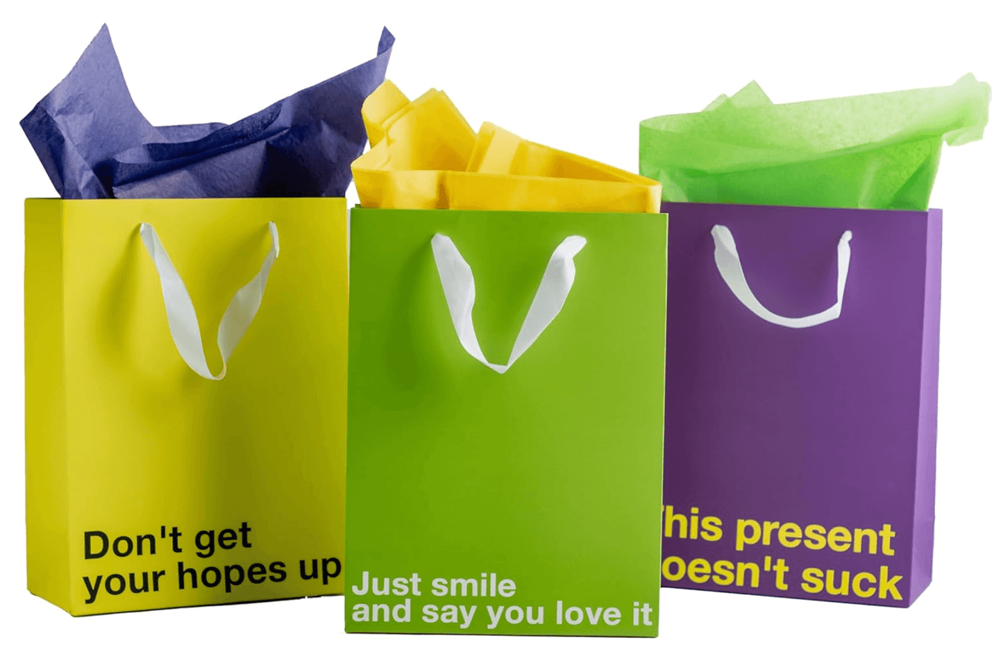 Colored Gift Bag Set