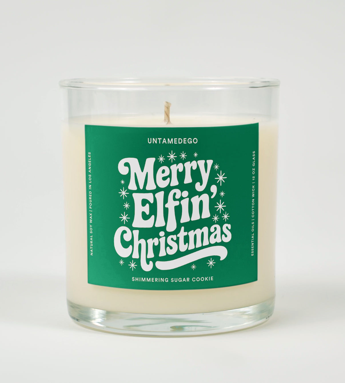 Merry Elfin Christmas| Christmas Candle