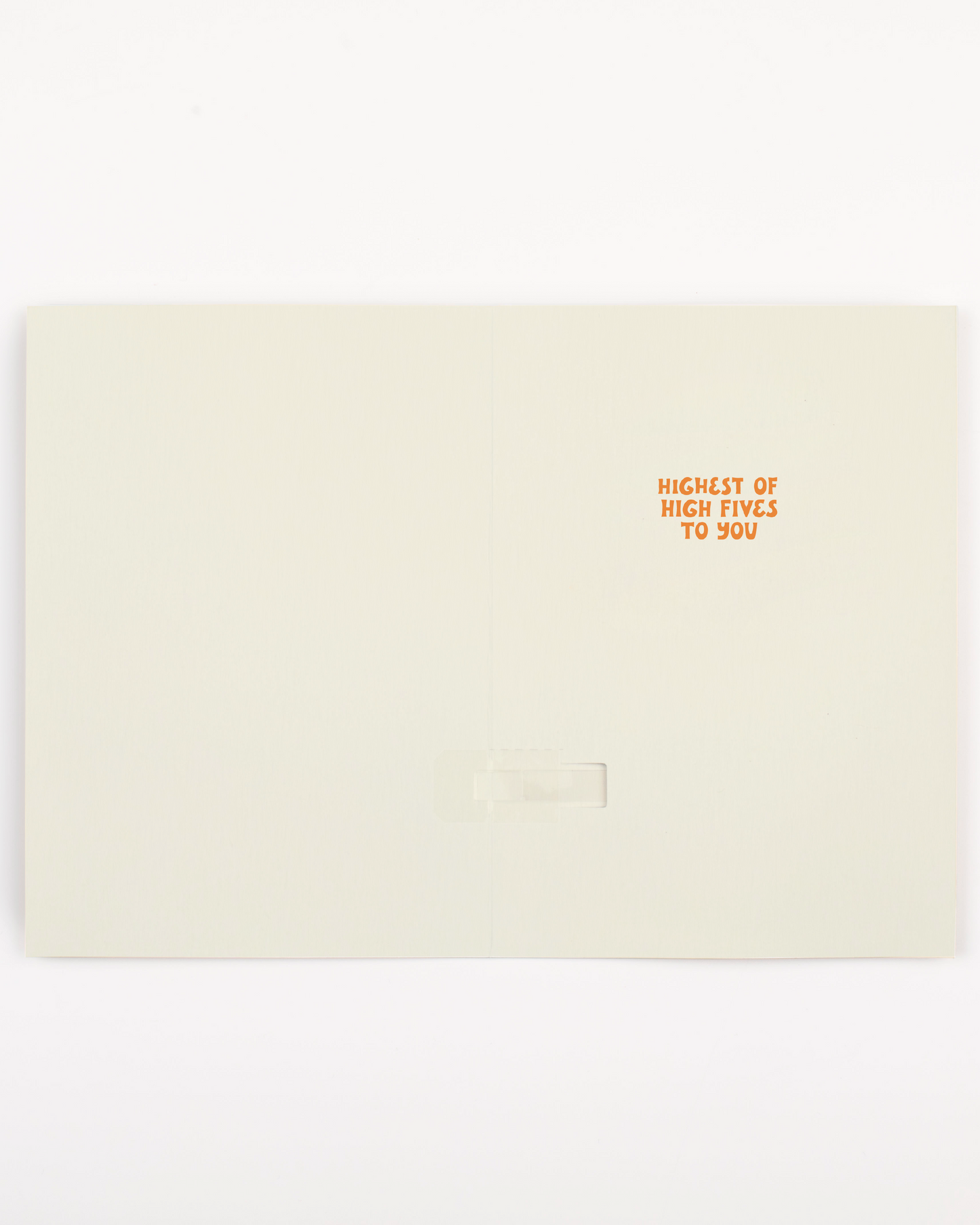 Endless High-Pitched Thank You Card with Glitter